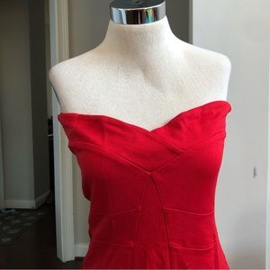 Mango Strapless dress NWOT